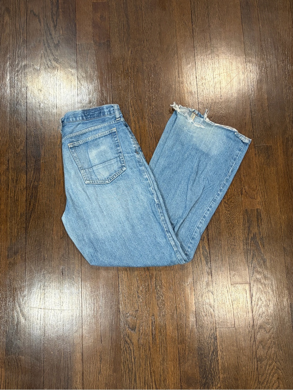 90s Abercrombie & Fitch blue jeans